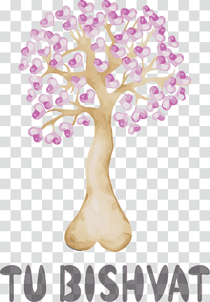 tree woody plant branch twig plants, Tu Bishvat, Jewish, Watercolor, Paint, Wet Ink, Christmas Tree Christmas Stocking transparent background PNG clipart thumbnail