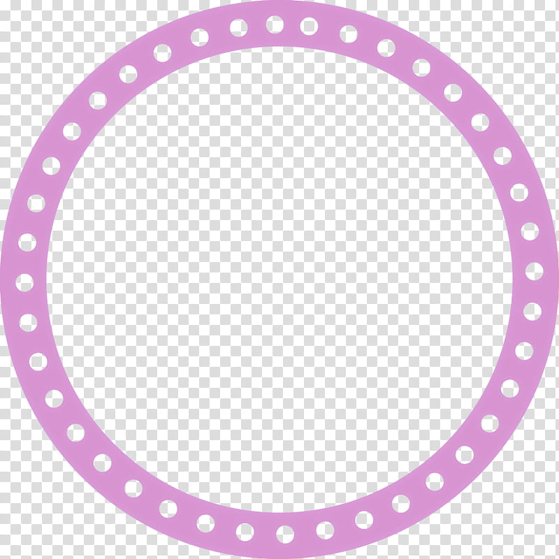 Monogram Frame, Pink, Polka Dot, Circle, Magenta transparent background PNG clipart