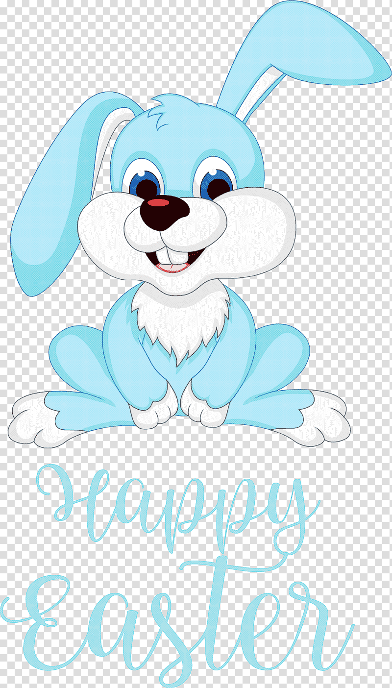 Happy Easter Day Easter Day Blessing easter bunny, Cute Easter, Hare, Cartoon, Drawing, Bugs Bunny, Poster transparent background PNG clipart