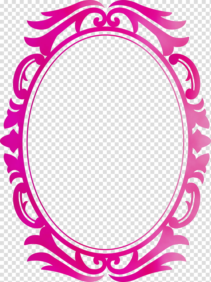 Frame line, Oval Frame, Watercolor, Paint, Wet Ink, Circle, Ellipse, Shape transparent background PNG clipart