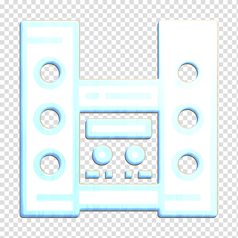Home theater icon Home Equipment icon Audio system icon, Compact Cassette transparent background PNG clipart