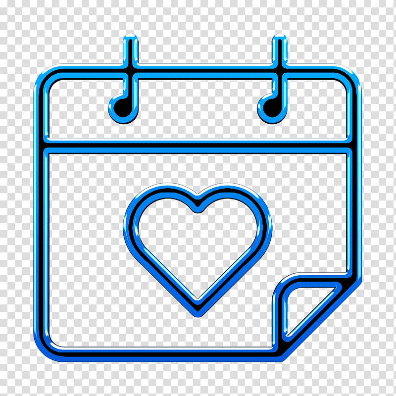 Valentines day icon Love icon Calendar icon, Mpeg4 Part 14, Clipboard, Pictogram, Computer Font transparent background PNG clipart