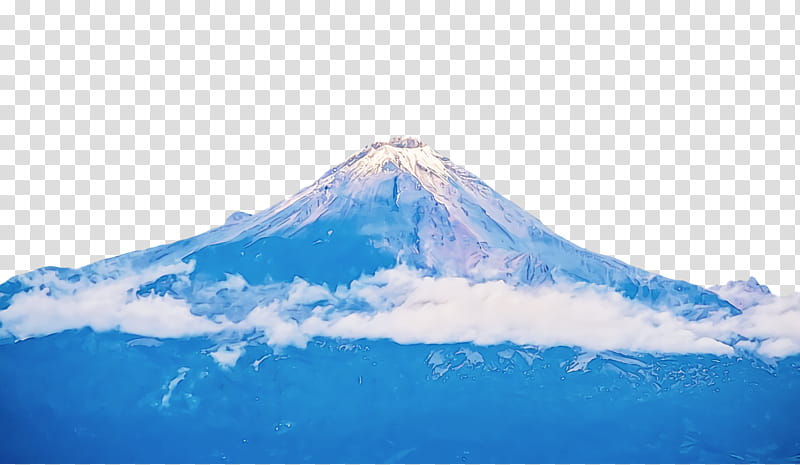 stratovolcano mount scenery lava dome water lava, Mountain transparent background PNG clipart