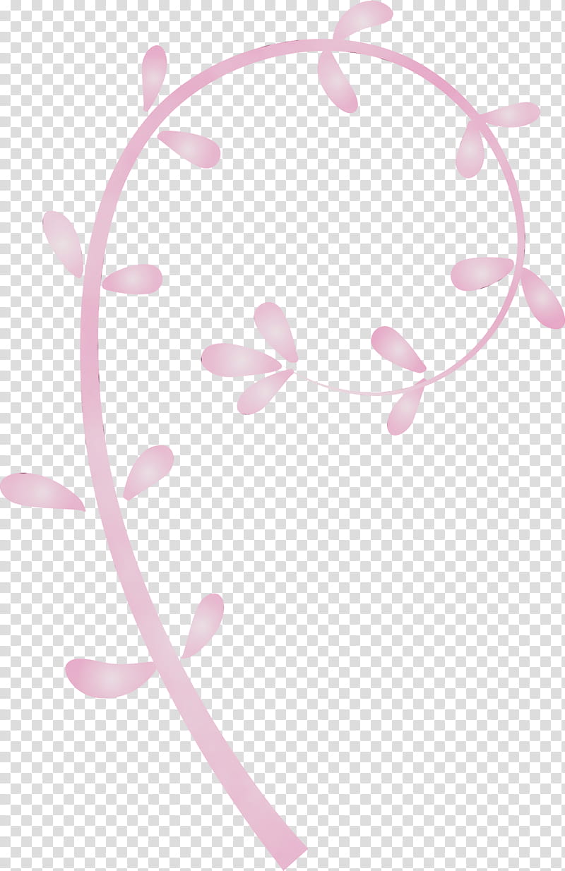 pink leaf font plant flower, Flower Frame, Floral Frame, Watercolor, Paint, Wet Ink, Branch, Circle transparent background PNG clipart