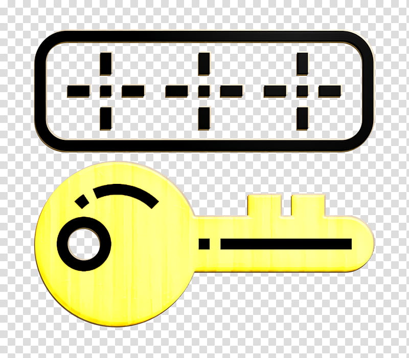 Password icon Data Management icon, Digital Product, Meter, Privacy Policy, Yellow, Random Password Generator, Terms Of Service, Computer Hardware transparent background PNG clipart