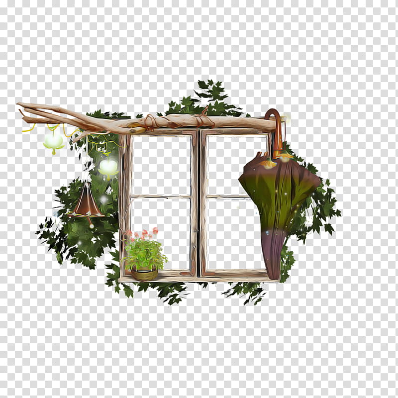 Ivy, Plant, Flower, Branch, Rectangle, Twig, Window, Geranium transparent background PNG clipart