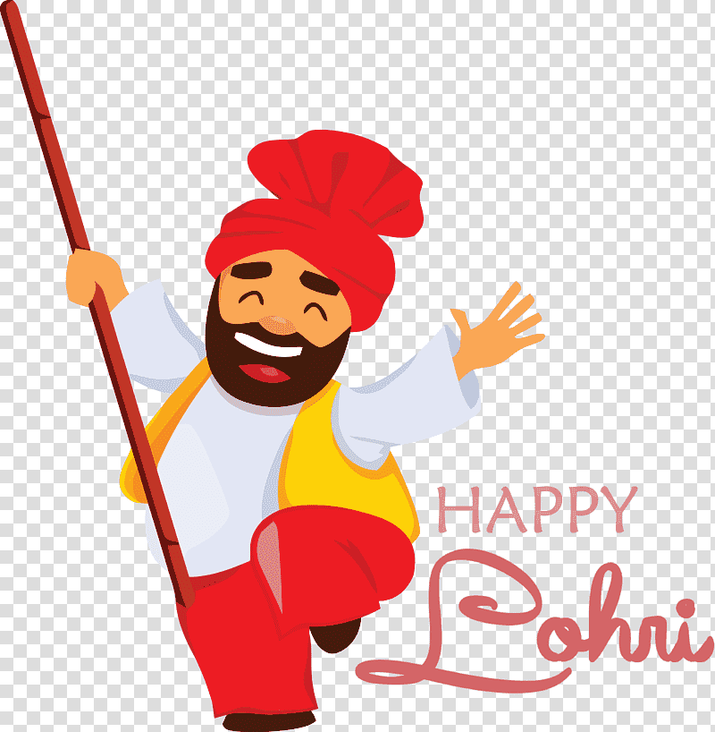Happy Lohri, Cartoon, Punjabi Culture, Poster, Festival, Folk Dances Of Punjab, Royaltyfree transparent background PNG clipart