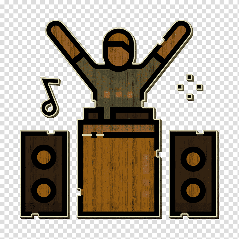 Music Festival icon DJ icon, Disco, Drawing, Music , Hip Hop Music transparent background PNG clipart