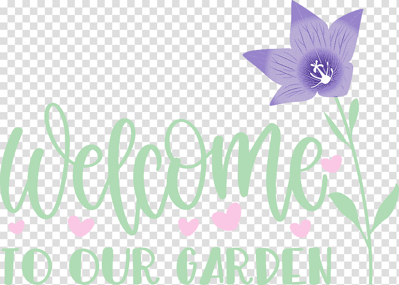 Floral design, Garden, Flower, Welcome To Our Garden, Watercolor, Paint, Wet Ink transparent background PNG clipart