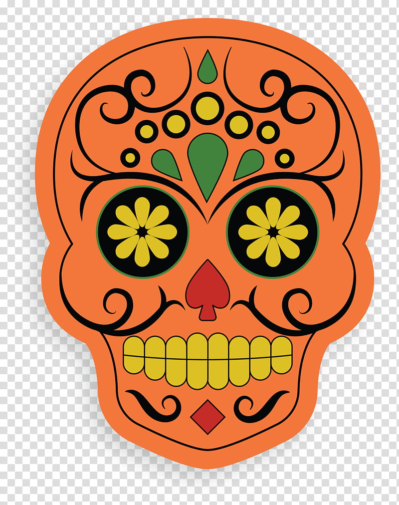 Skull Mexico, Sticker, Micro Stickers, Day Of The Dead, Text, Decal, Death, Party transparent background PNG clipart