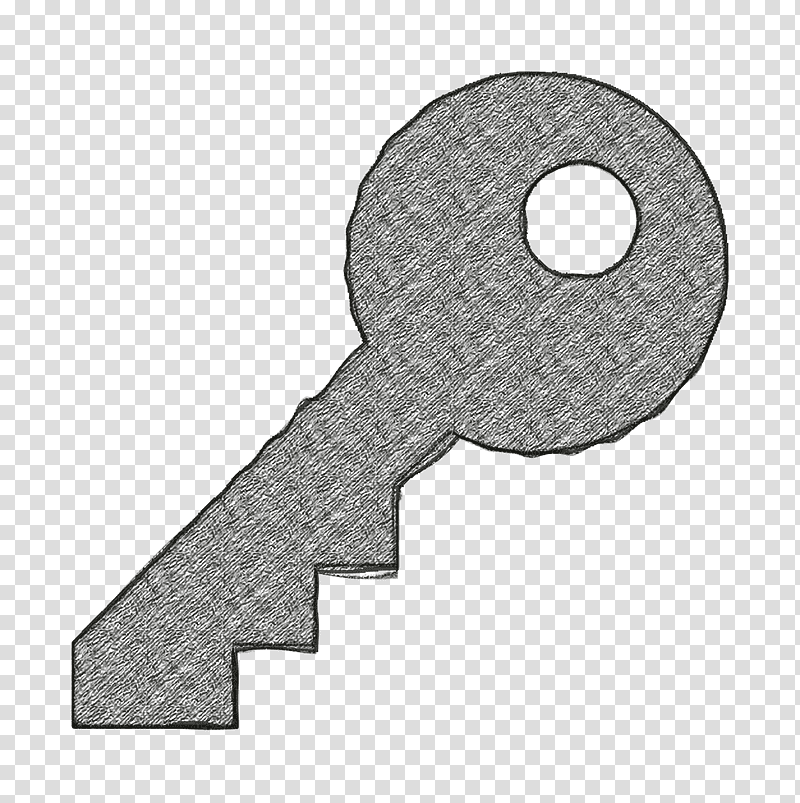 Access icon Door key icon Business icon, gray and white heart illustration, Hardware Accessory, Line, Text, Geometry, Mathematics transparent background PNG clipart