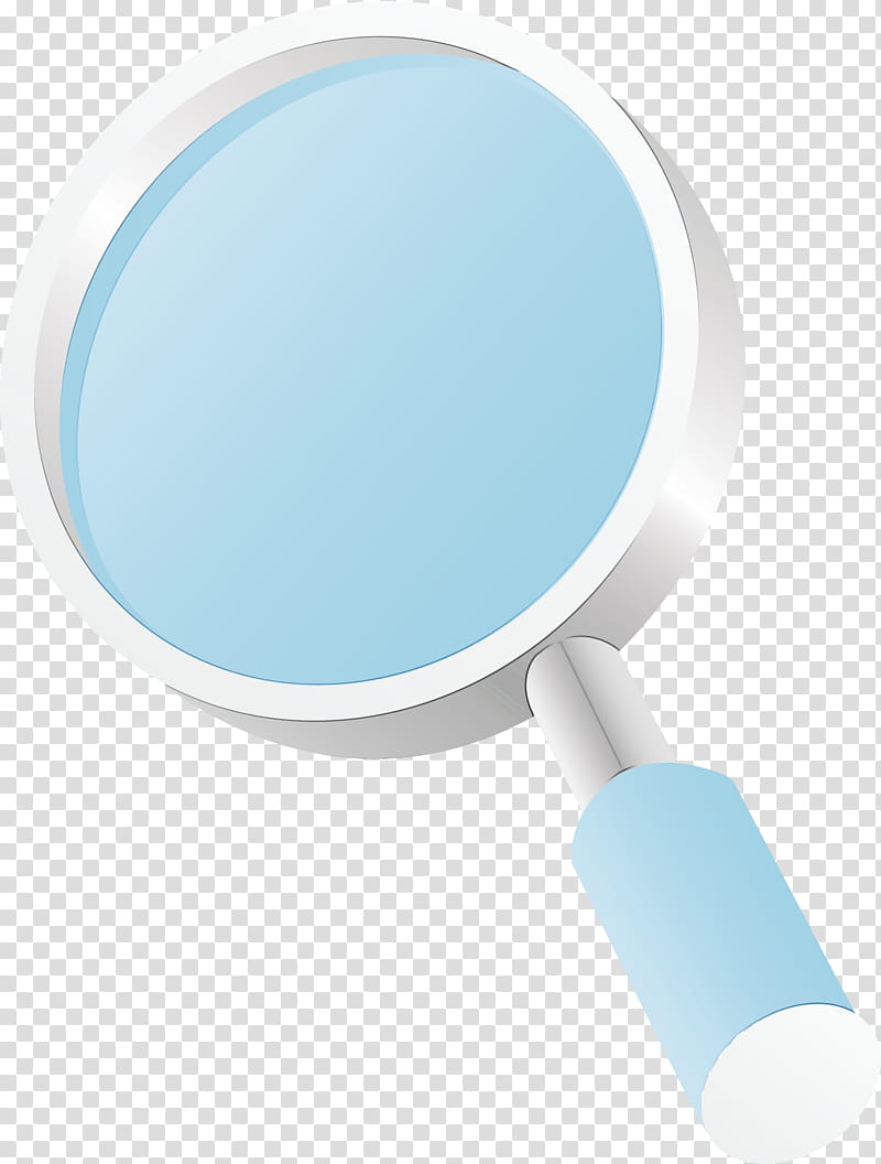 blue aqua turquoise azure circle, Magnifying Glass, Magnifier, Watercolor, Paint, Wet Ink, Makeup Mirror transparent background PNG clipart