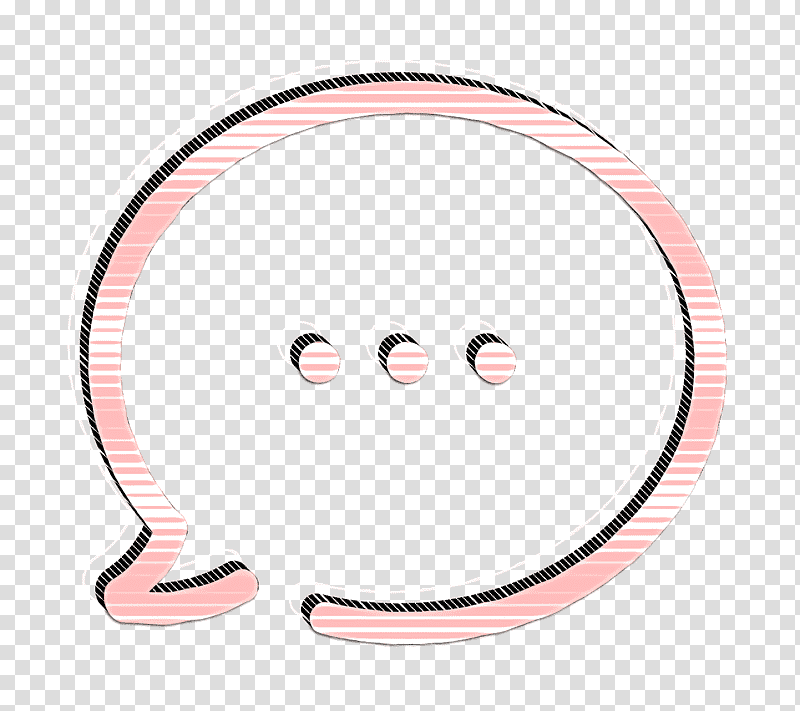 Chat icon Speech bubble icon multimedia icon, Interface Icon Assets Icon, Smiley, Emoticon, Meter, Line, Cartoon transparent background PNG clipart
