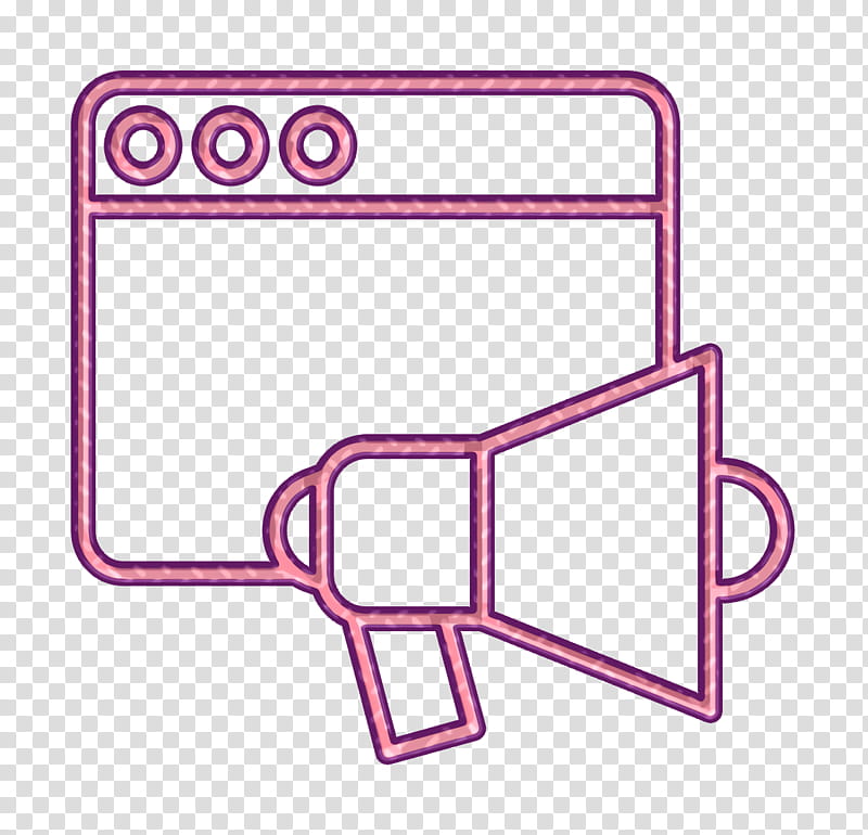 Coding icon Loudspeaker icon Advert icon, Digital Marketing, Online Advertising, Lead Generation, Communication, Google Ads, Business, Advertising Agency transparent background PNG clipart