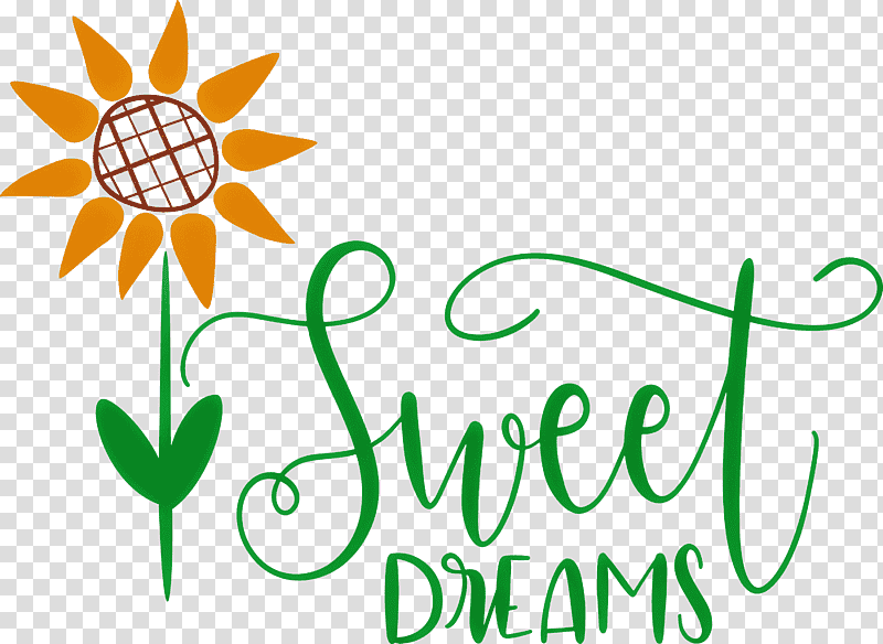 Sweet Dreams Dream, Leaf, Cut Flowers, Plant Stem, Logo, Floral Design, Yellow transparent background PNG clipart