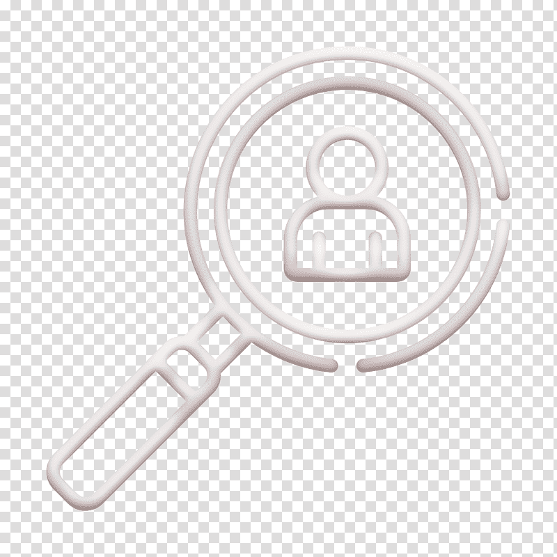 Search icon Strategy & Management icon, Strategy Management Icon, Logo, Internet Marketing, Online Shop, Decisionmaking, Emblem transparent background PNG clipart