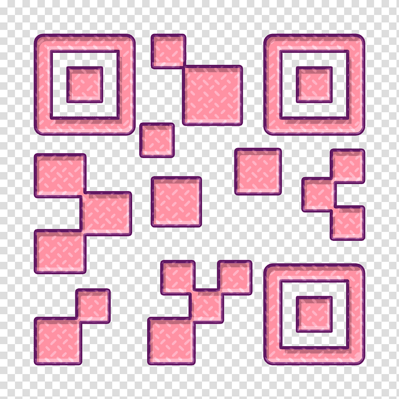 technology icon Shops icon QR code icon, Scan Icon, Line, Meter, Mathematics, Geometry transparent background PNG clipart