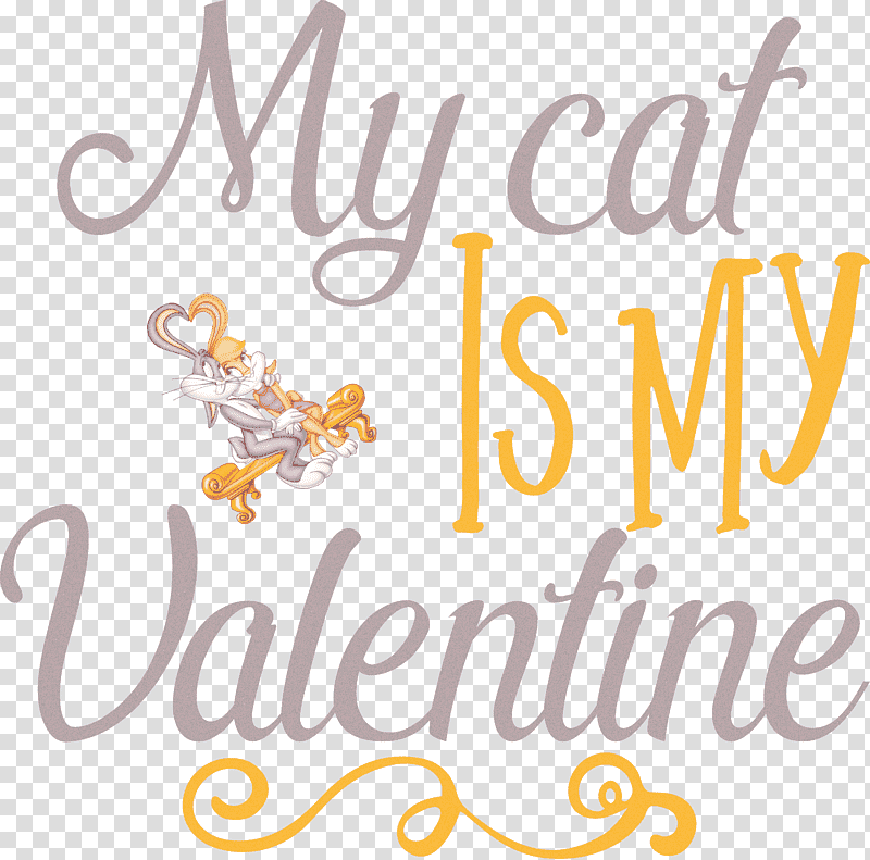 Valentines Day Quote Valentines Day Valentine, Logo, Bugs Bunny, Yellow, Meter, Line, Flower transparent background PNG clipart
