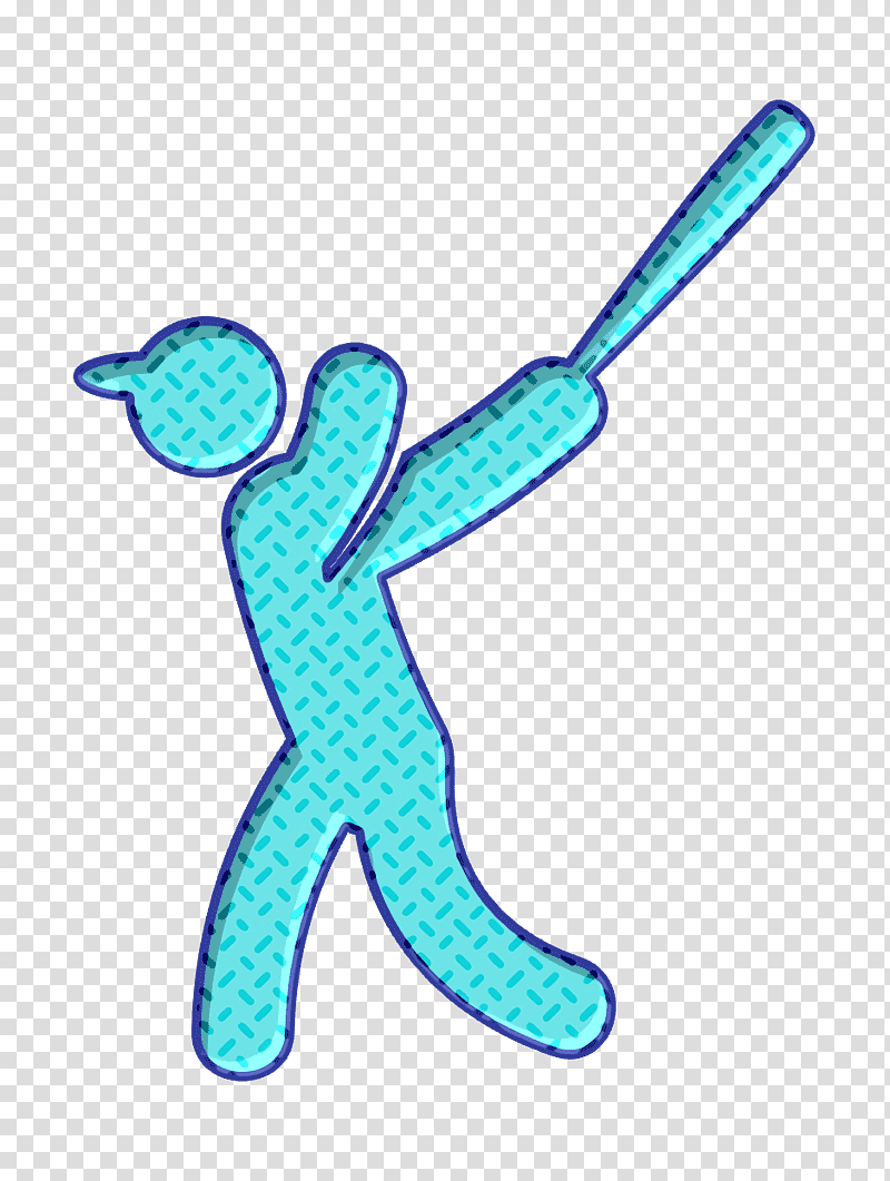 sports icon Baseball Player icon Match icon, Humans 2 Icon, Aqua M, Animal Figurine, Jewellery, Microsoft Azure, Human Body transparent background PNG clipart