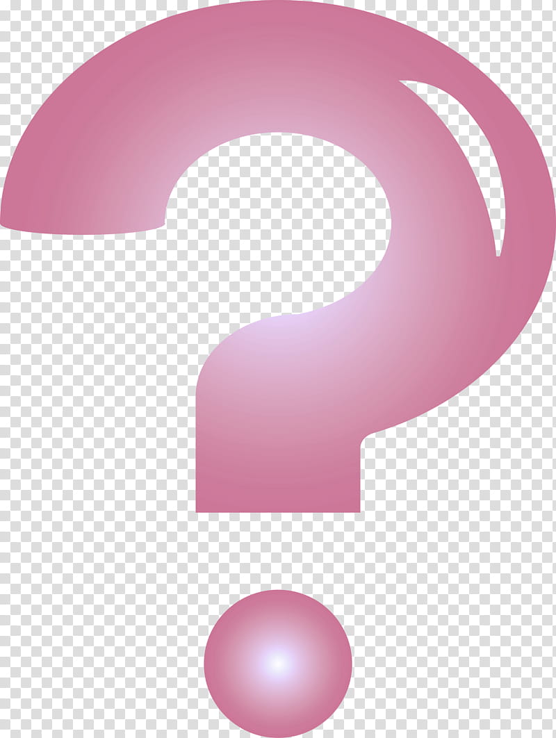 Question Mark, Pink, Violet, Purple, Material Property, Magenta, Symbol, Logo transparent background PNG clipart