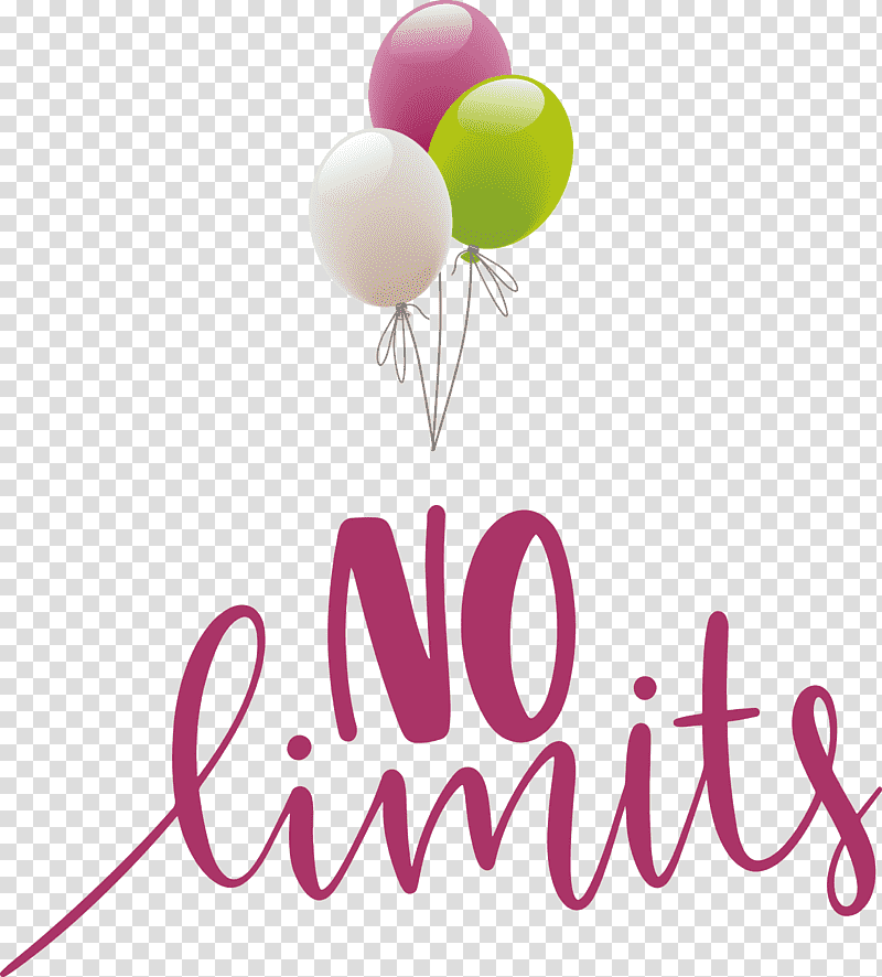 No Limits Dream Future, Hope, Logo, Balloon, Meter, Flower transparent background PNG clipart