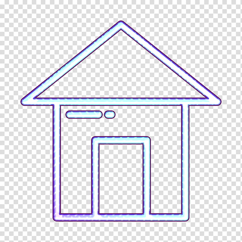 Home icon Start icon UI icon, Line, House, Roof transparent background PNG clipart