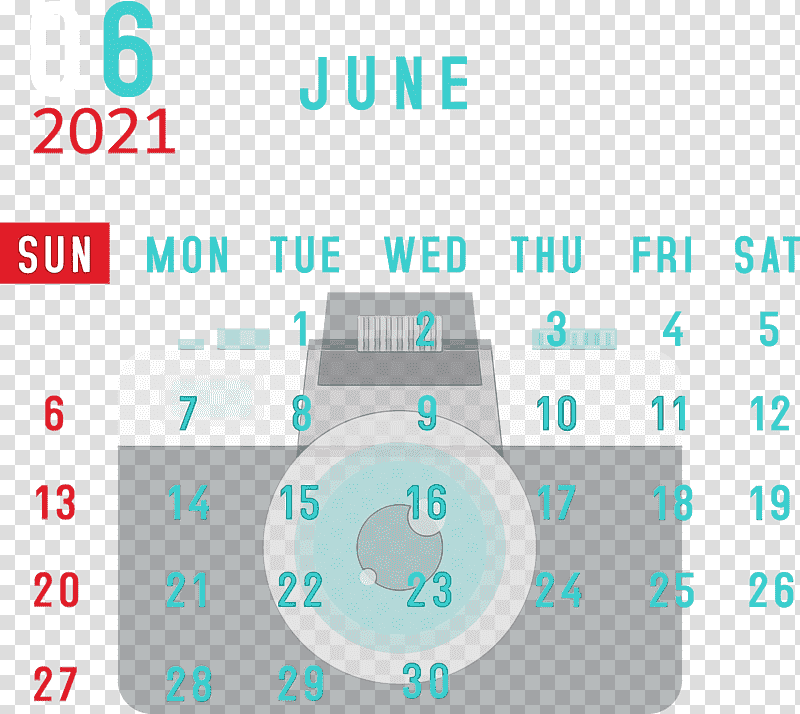 logo diagram aqua m font meter, 2021 calendar, June 2021 Printable Calendar, Watercolor, Paint, Wet Ink, Number transparent background PNG clipart
