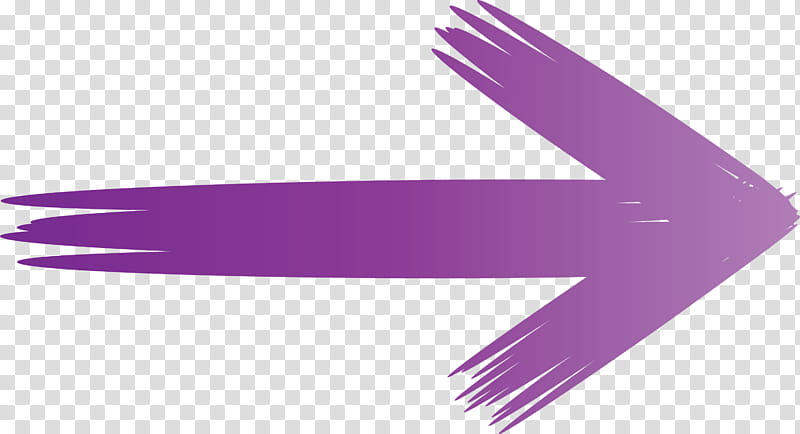 Brush Arrow, Violet, Purple, Logo transparent background PNG clipart