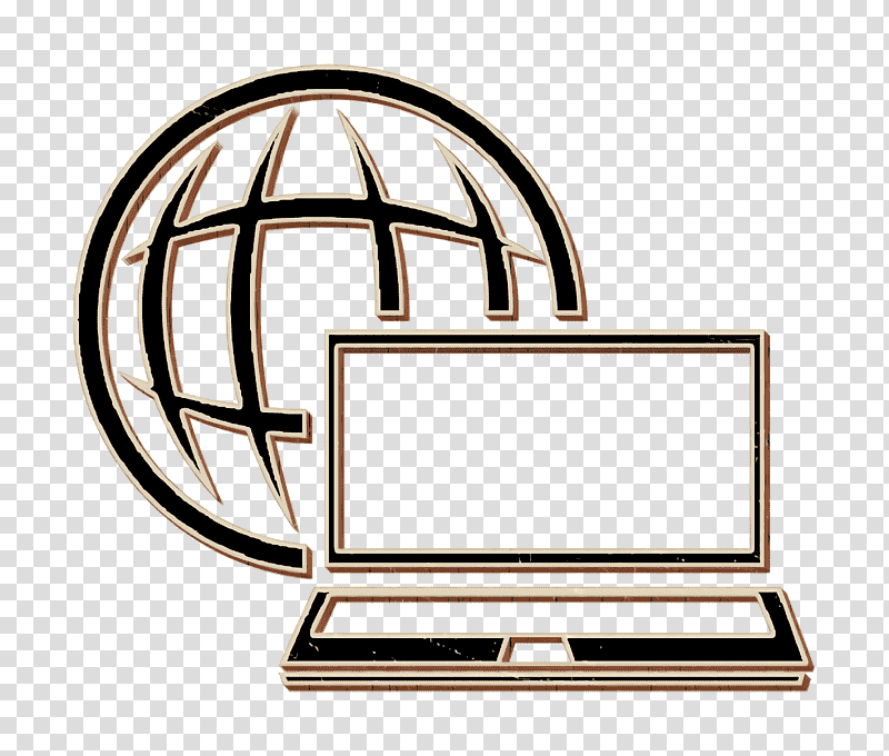Education icon Computer connected to the network icon Macbook icon, Media, Cartoon, Social Media, Journalism, Logo, Royaltyfree transparent background PNG clipart