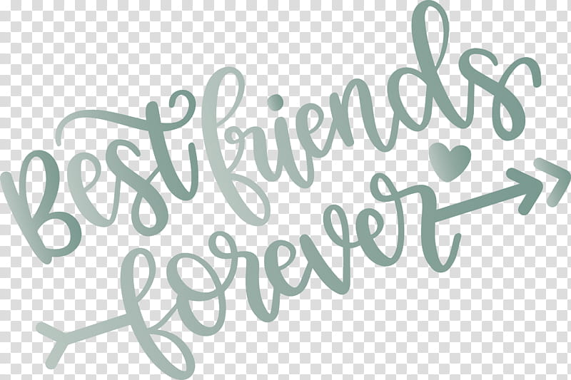 Best Friends Forever Friendship Day, Logo, Handwriting, Line, Meter transparent background PNG clipart