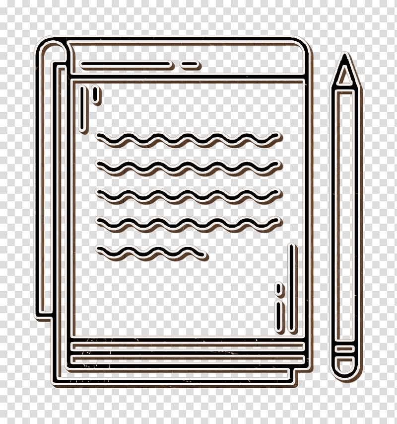 Linear Detailed High School Elements icon Notebook icon, Teacher, Worksheet, Personal Statement, School
, Resource, Education transparent background PNG clipart