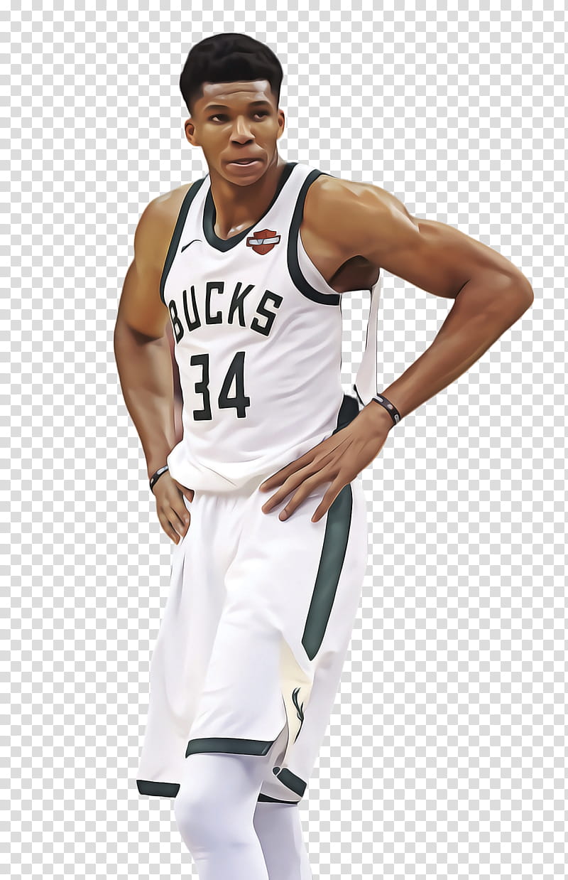 Giannis Antetokounmpo, Basketball Player, Nba, Tshirt, Milwaukee Bucks, Sports, Outerwear, Team Sport transparent background PNG clipart