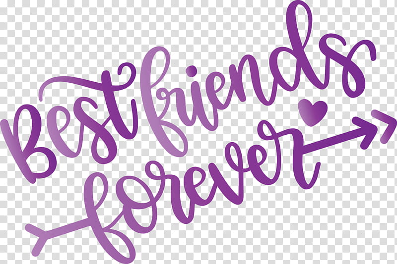 Best Friends Forever Friendship Day, Logo, Pink M, Line, Meter transparent background PNG clipart