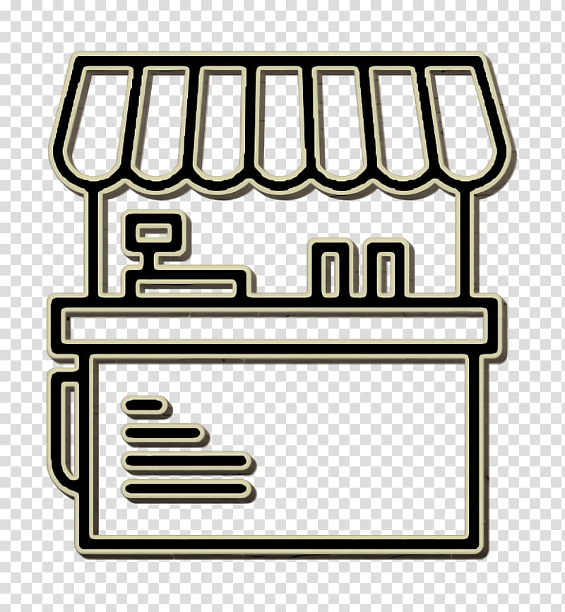 Street Food icon Food stand icon Kiosk icon, Market Stall, Food Booth, Fast Food, Food Cart, Marketplace, Meal transparent background PNG clipart