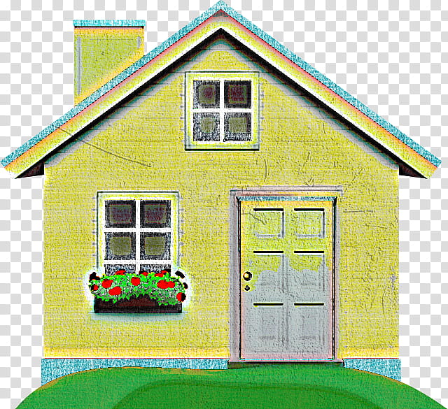 house home green property shed, Playhouse, Building, Real Estate, Cottage, Roof, Facade, Grass transparent background PNG clipart