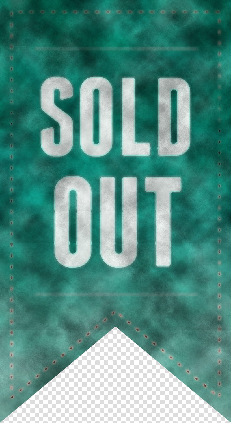 Sold out tag Sold out label, Green, Meter transparent background PNG clipart