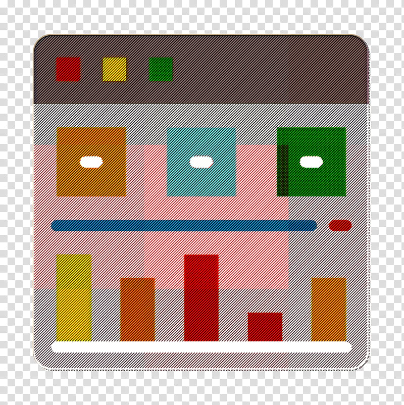 Analytics icon User interface icon User Interface Vol 3 icon, Orange, Yellow, Brown, Rectangle, Line, Square, Tableware transparent background PNG clipart