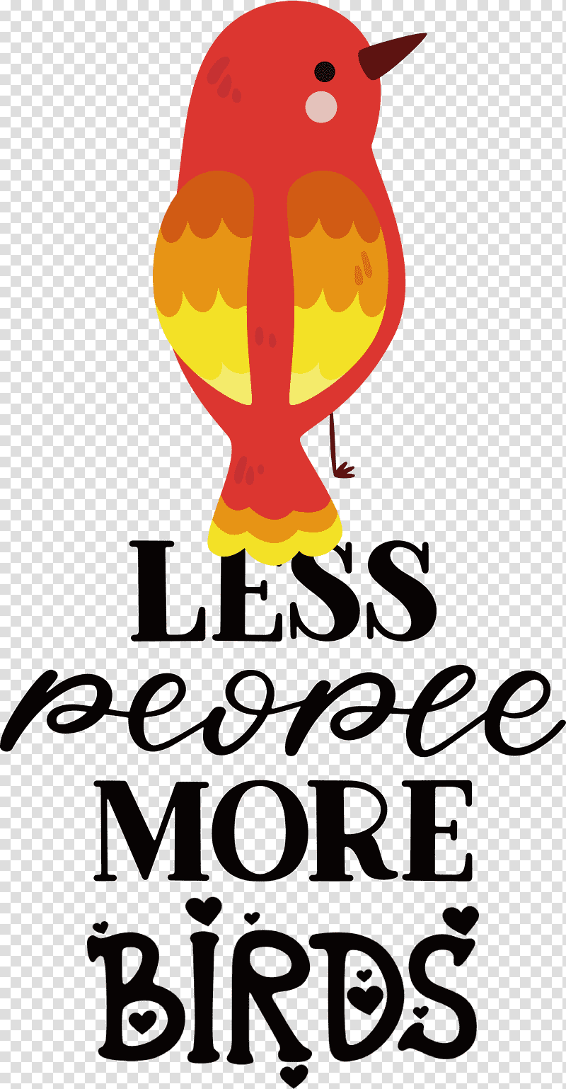 Less People More Birds Birds, Logo, Meter, Beak, Line, Orange Sa transparent background PNG clipart