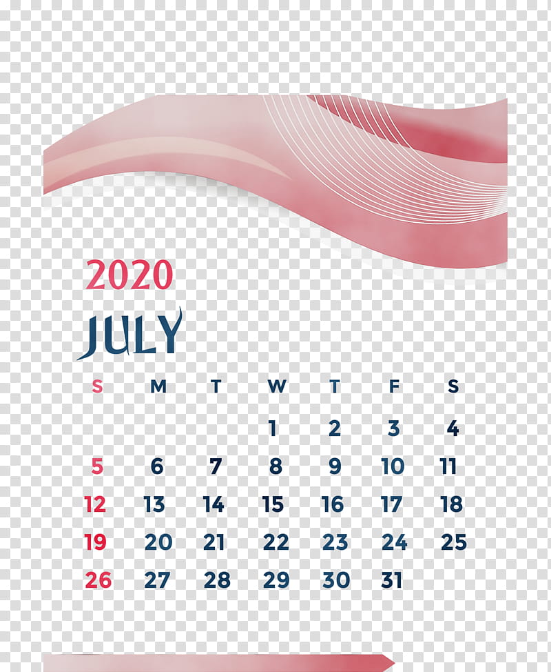 calendar system united kingdom font meter, July 2020 Printable Calendar, July 2020 Calendar, Watercolor, Paint, Wet Ink, March transparent background PNG clipart