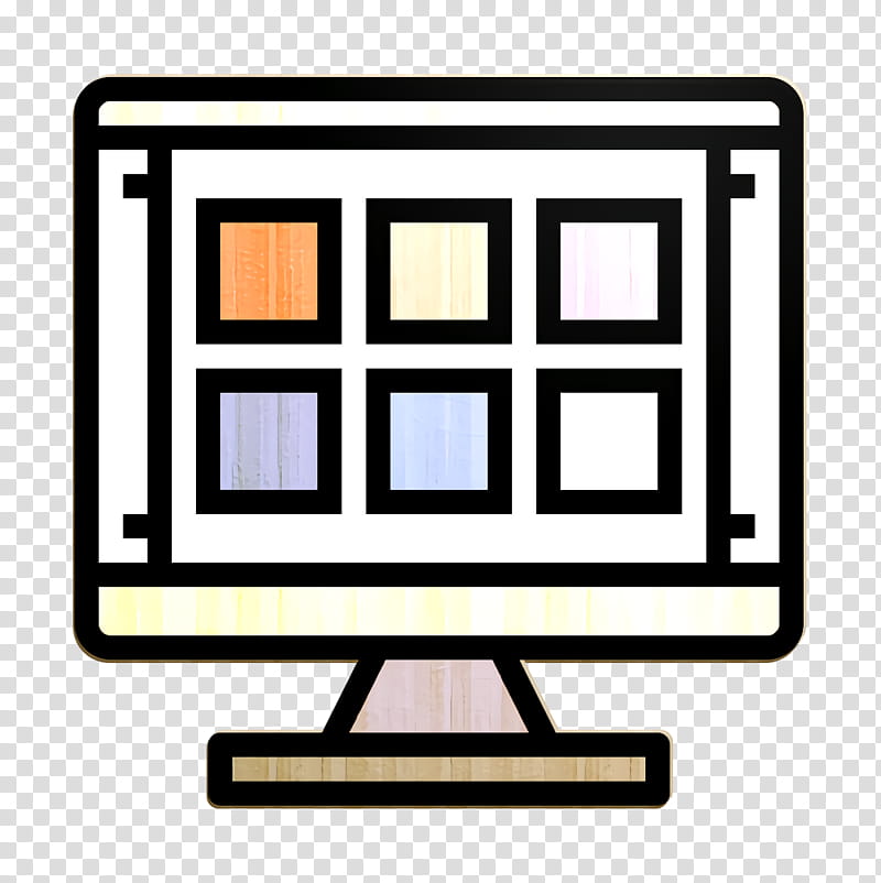 Edit tools icon Grid icon Cartoonist icon, Line, Computer Monitor Accessory, Rectangle transparent background PNG clipart