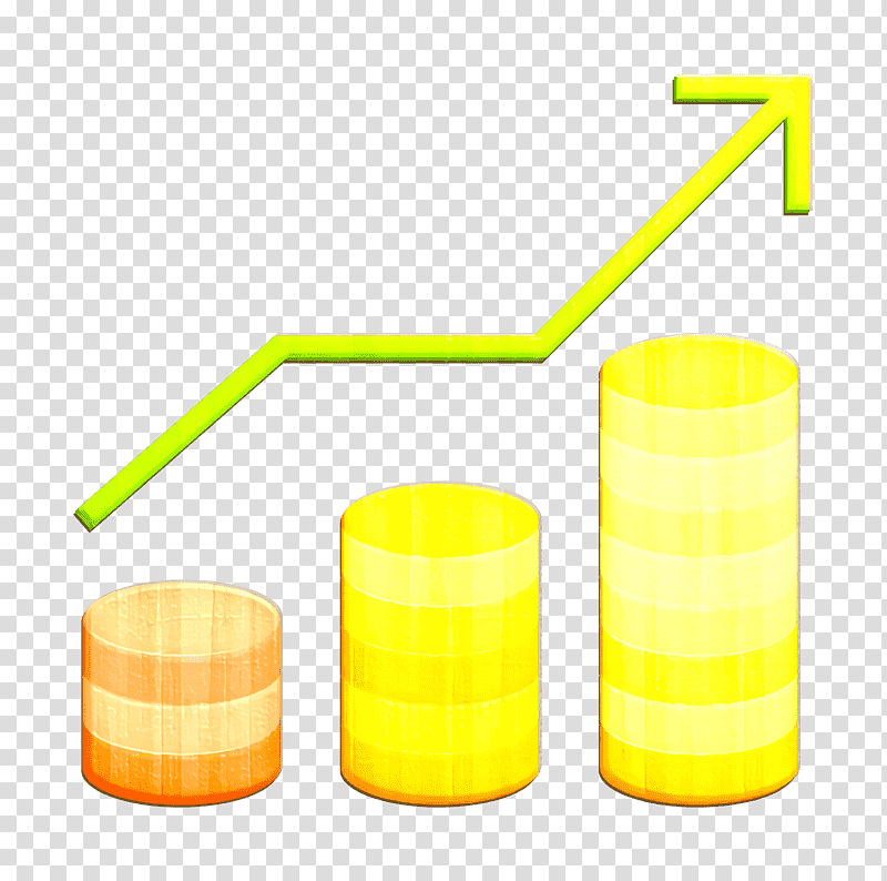 Growth icon Business and finance icon Financial icon, Lead Management, Startup Accelerator, Startup Company, Cylinder, Lead Generation, Aftersales transparent background PNG clipart