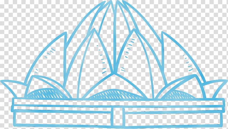 lotus temple drawing coloring book temple color, Watercolor, Paint, Wet Ink, Text, Headgear, Delhi transparent background PNG clipart