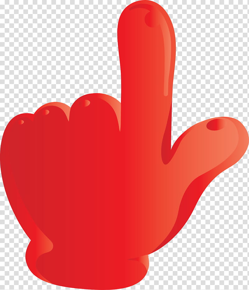 up arrow finger hand, Red, Gesture, Thumb transparent background PNG clipart
