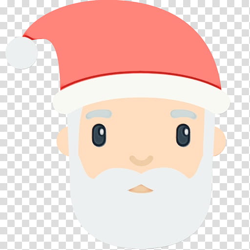 Santa Claus Hat, Santa Claus M, Nose, Cartoon, Head, Facial Hair, Headgear, Moustache transparent background PNG clipart