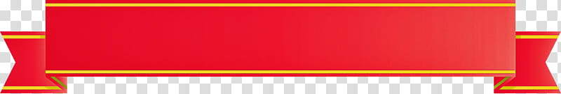 line ribbon simple ribbon ribbon design, Red, Orange, Yellow, Rectangle transparent background PNG clipart