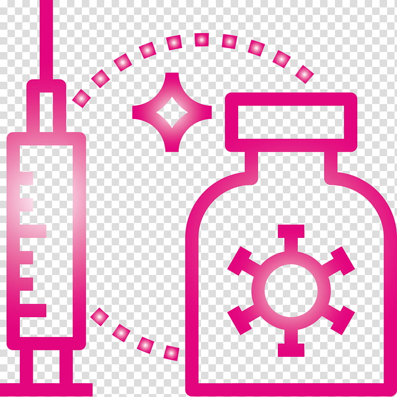 vaccine protection coronavirus COVID, COVID19, Pink, Magenta transparent background PNG clipart