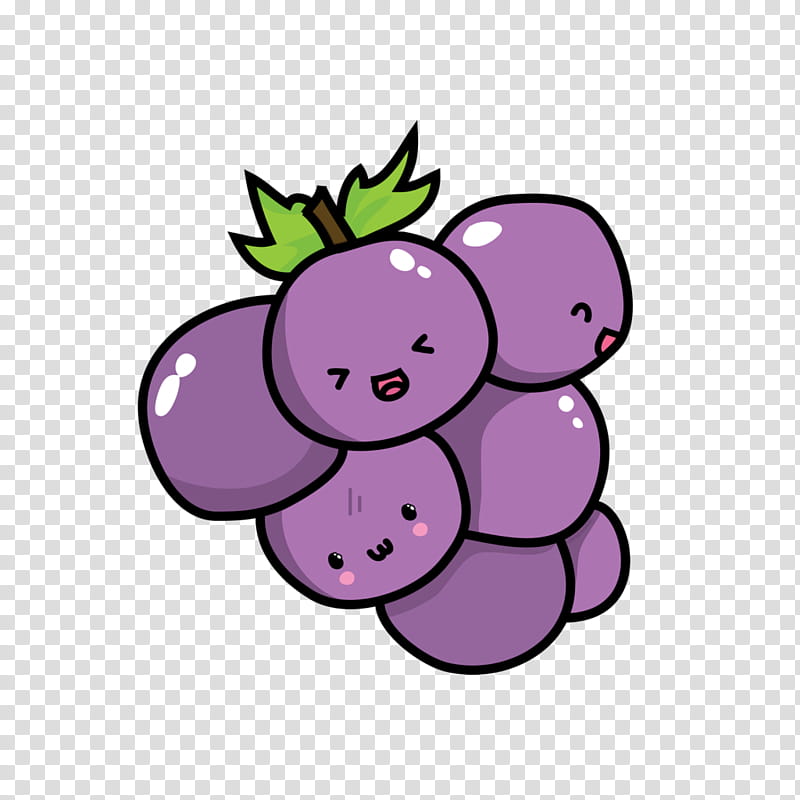 grape violet grapevine family purple fruit, Vitis, Seedless Fruit, Leaf, Plant, Berry, Blackberry, Smile transparent background PNG clipart