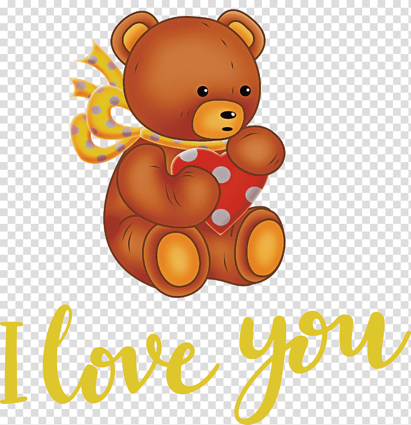 I Love You Valentines Day, Giant Panda, Bears, Teddy Bear, Stuffed Toy, Brown Bear, Cuteness transparent background PNG clipart