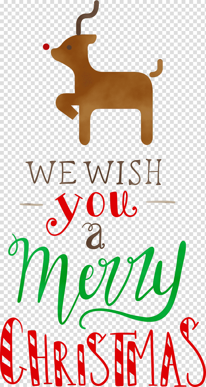 deer meter line geometry mathematics, Merry Christmas, We Wish You A Merry Christmas, Watercolor, Paint, Wet Ink, Biology transparent background PNG clipart