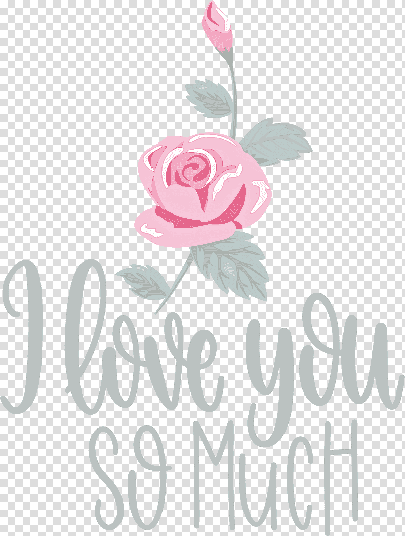I Love You So Much Valentines Day Love, Floral Design, Garden Roses, Cut Flowers, Greeting Card, Petal, Rose Family transparent background PNG clipart